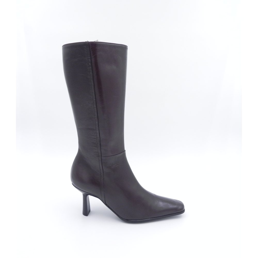 Cizme dama din piele naturala Orsena bordeaux