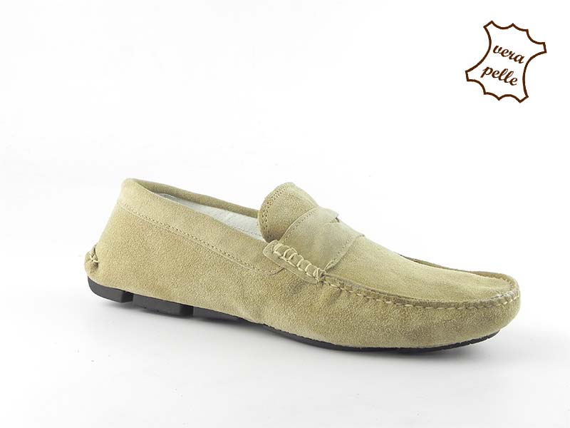 Mocasini din piele Francesco MOK 40