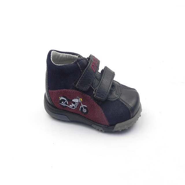 Pantofi casual unisex BAM 538, bleumarin-visiniu-negru