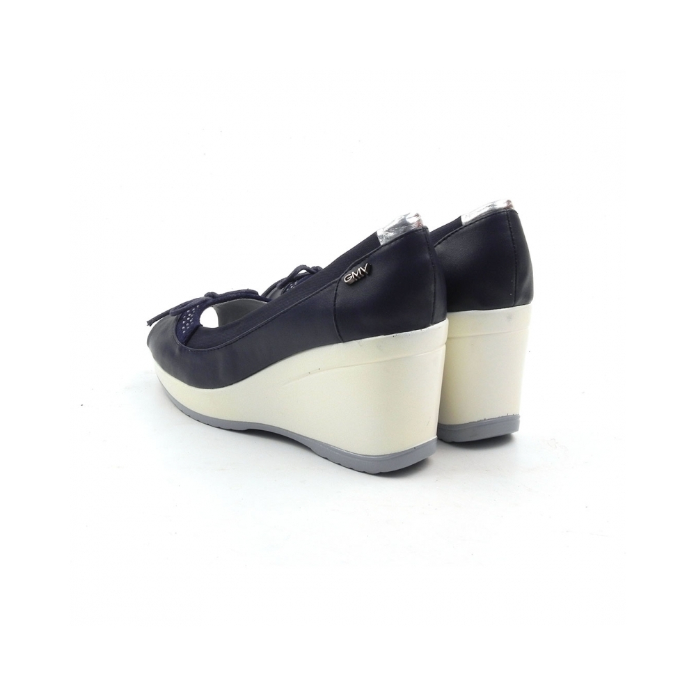 Pantofi dama cu platforma decupati  Marinna 2301-GMV 