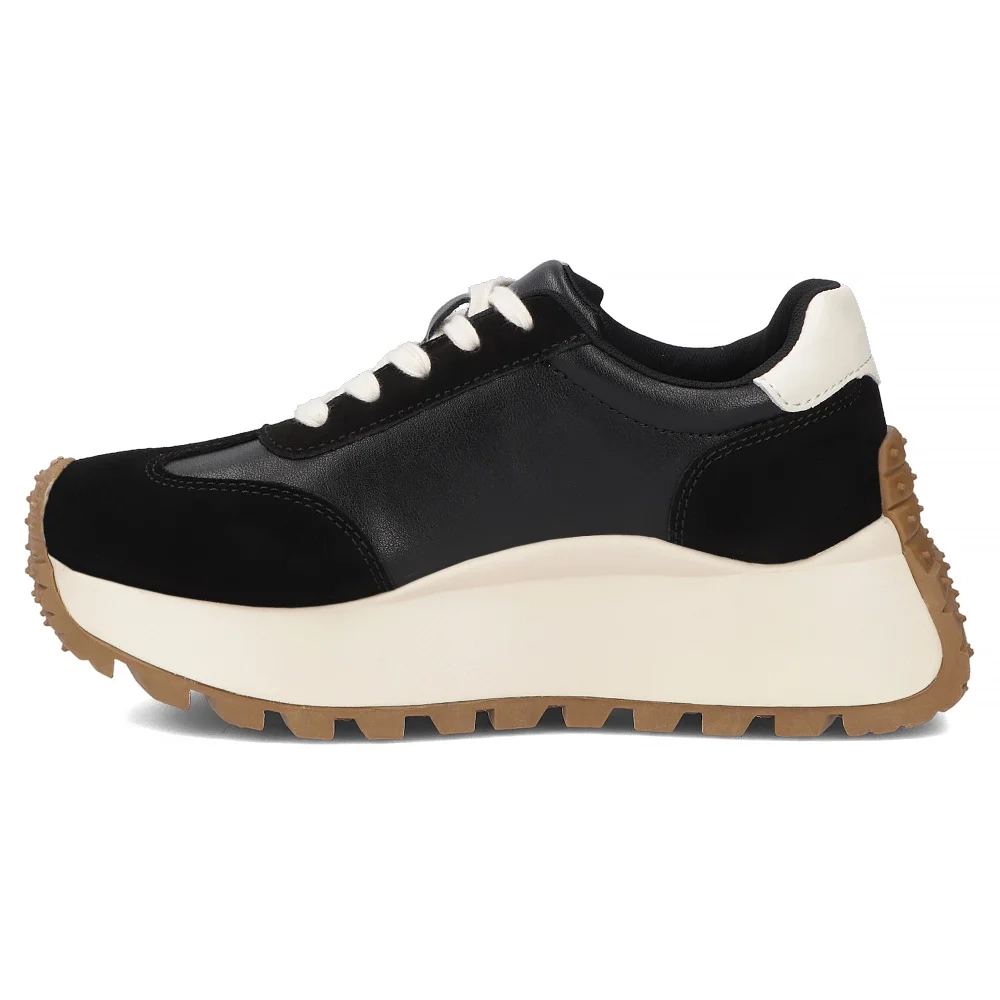 Pantofi dama sport Negri din Piele naturala Alia