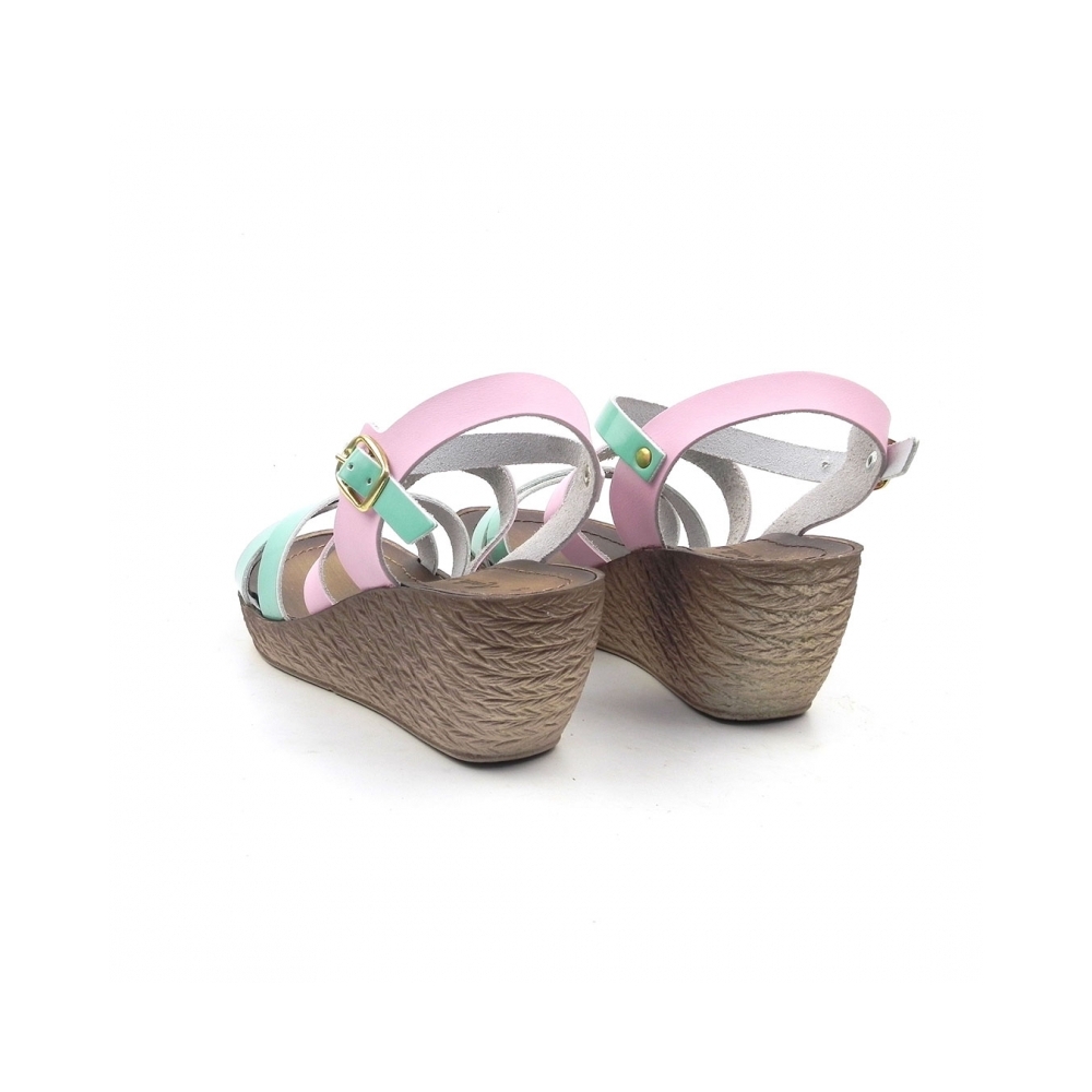 Sandale dama cu platforma din piele naturala Raffaella ITALY-10 