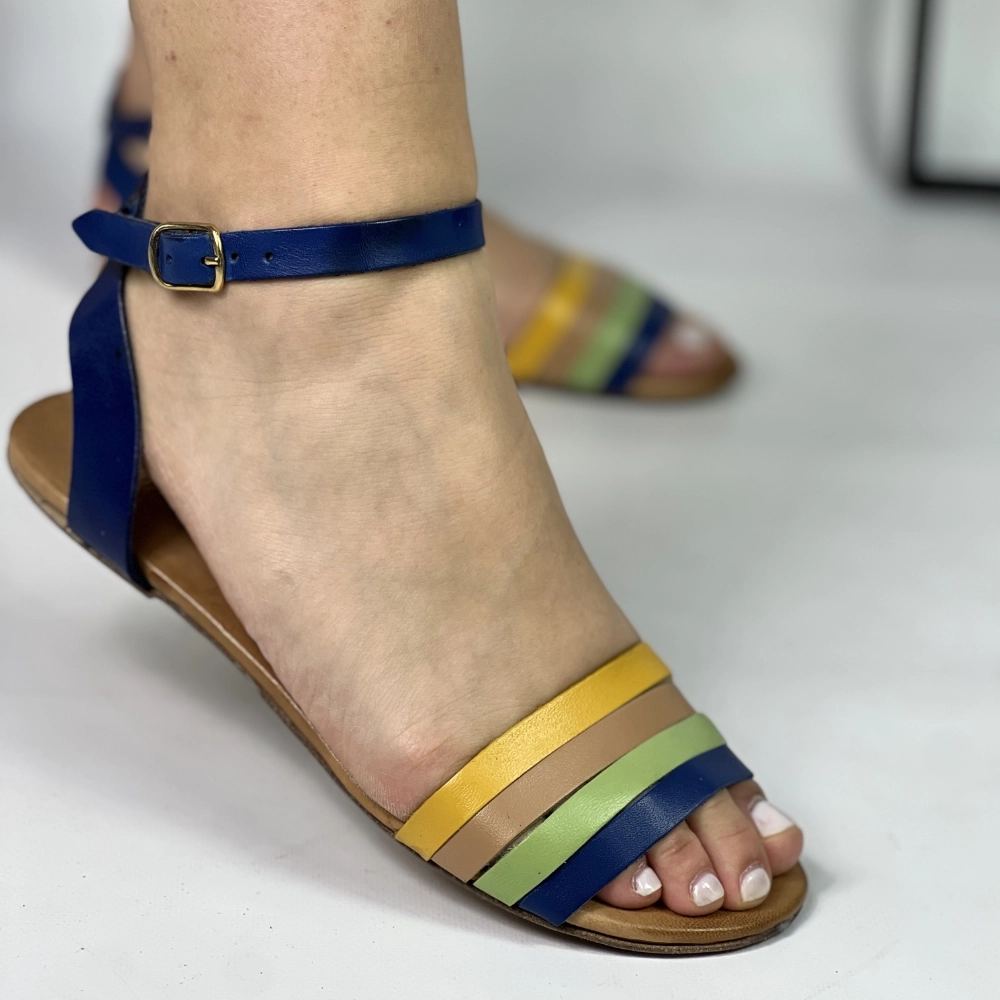Sandale dama din piele naturala Zoe D133 