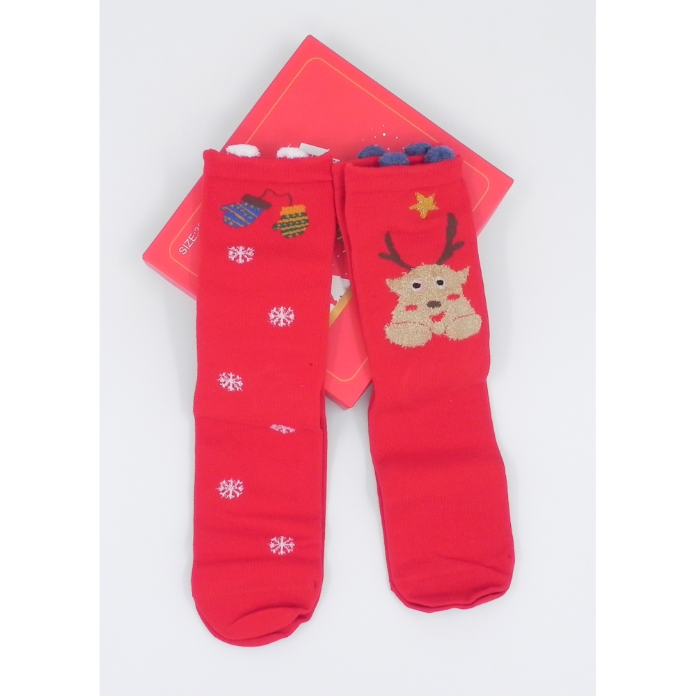 Set 4 perechi de sosete model de craciun TINA 4